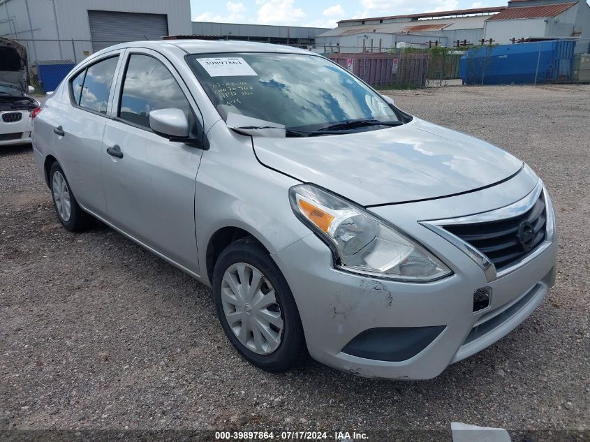 2019 NISSAN VERSA 1.6 S+