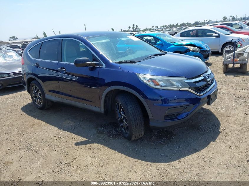 2016 HONDA CR-V SE