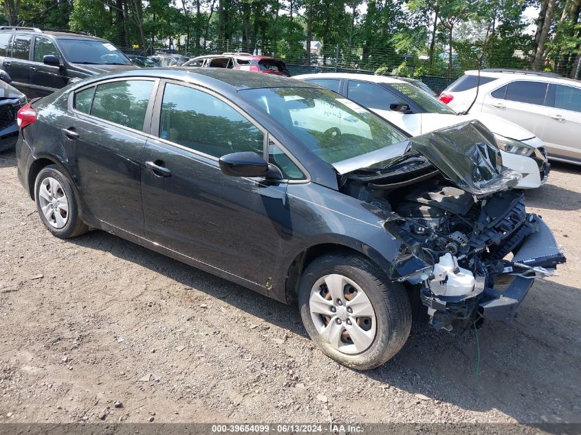 2017 KIA FORTE LX