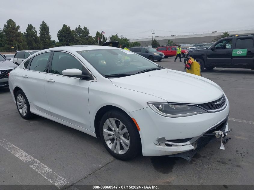 2016 CHRYSLER 200 LIMITED