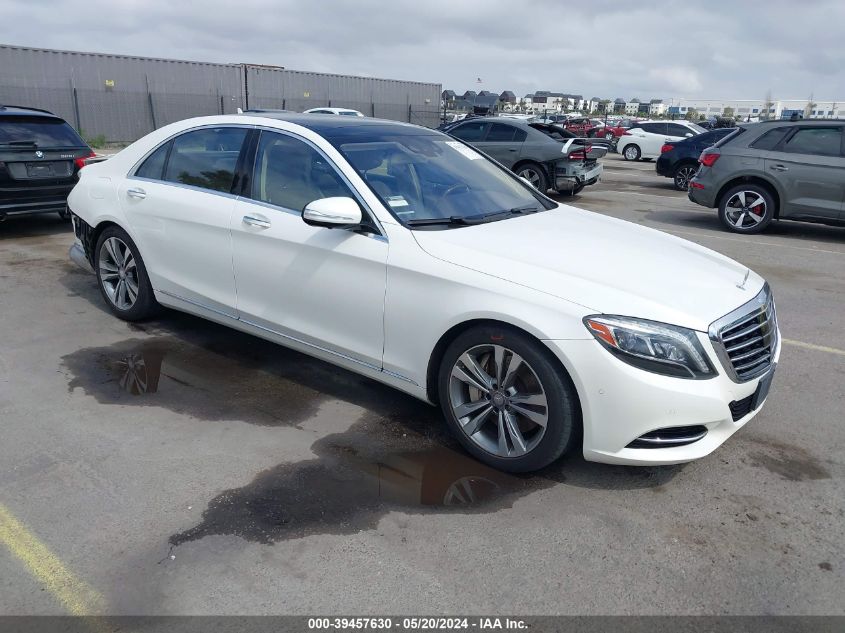 2015 MERCEDES-BENZ S 550