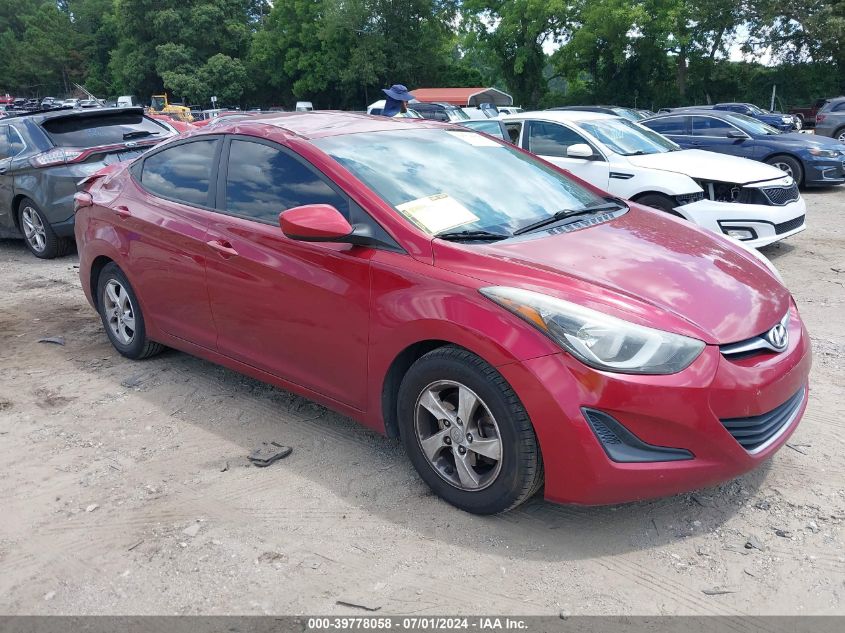 2015 HYUNDAI ELANTRA SE