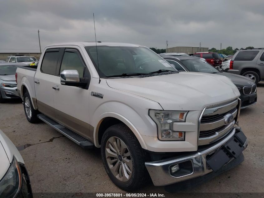 2015 FORD F150 SUPERCREW