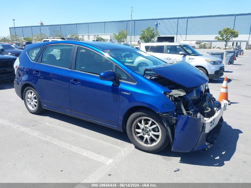 2013 TOYOTA PRIUS V THREE