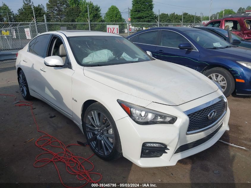 2016 INFINITI Q50 3.0T RED SPORT 400