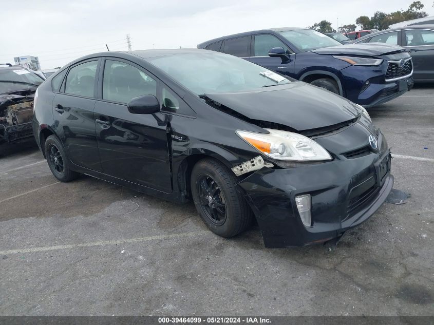 2014 TOYOTA PRIUS FOUR