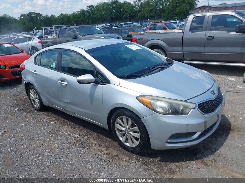 2015 KIA FORTE LX