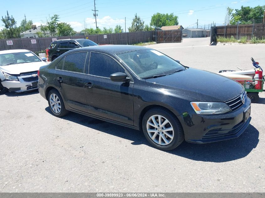 2015 VOLKSWAGEN JETTA 1.8T SE