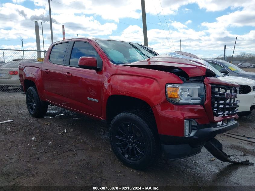 2021 GMC CANYON 4WD  SHORT BOX ELEVATION