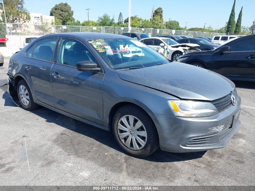 2013 VOLKSWAGEN JETTA 2.0L S