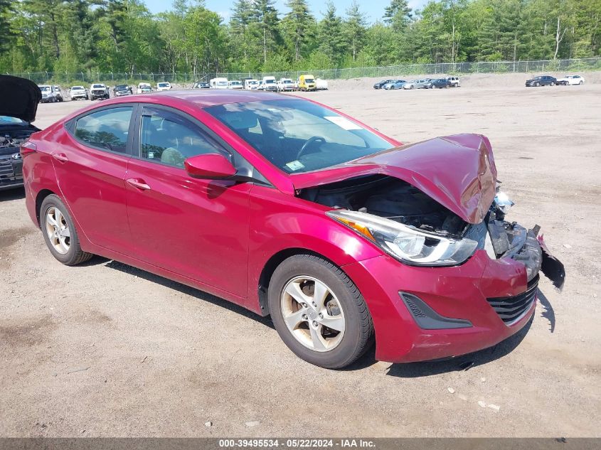 2014 HYUNDAI ELANTRA SE