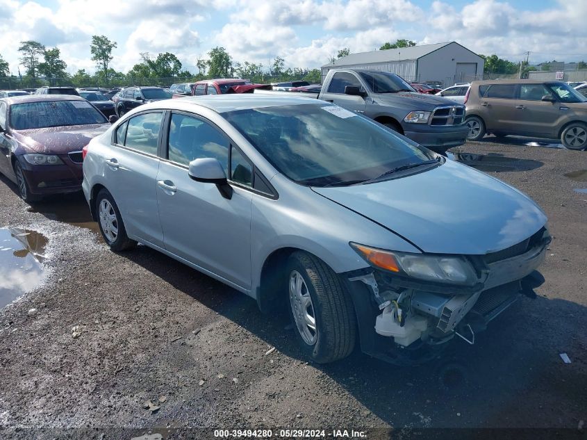 2012 HONDA CIVIC LX