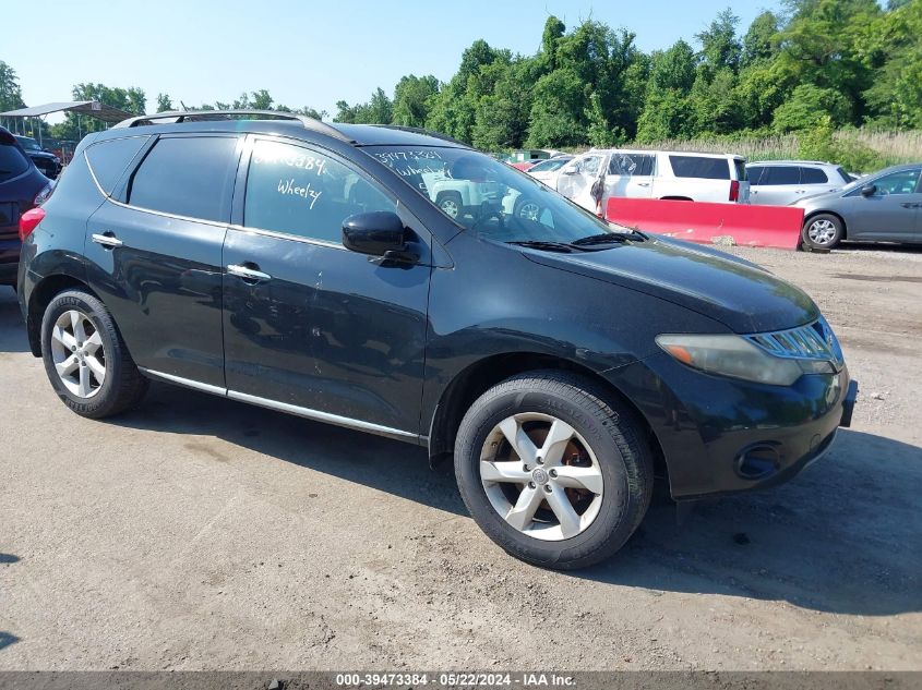 2010 NISSAN MURANO S/SL/LE