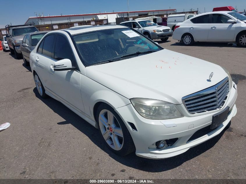 2010 MERCEDES-BENZ C 300 LUXURY 4MATIC/SPORT 4MATIC