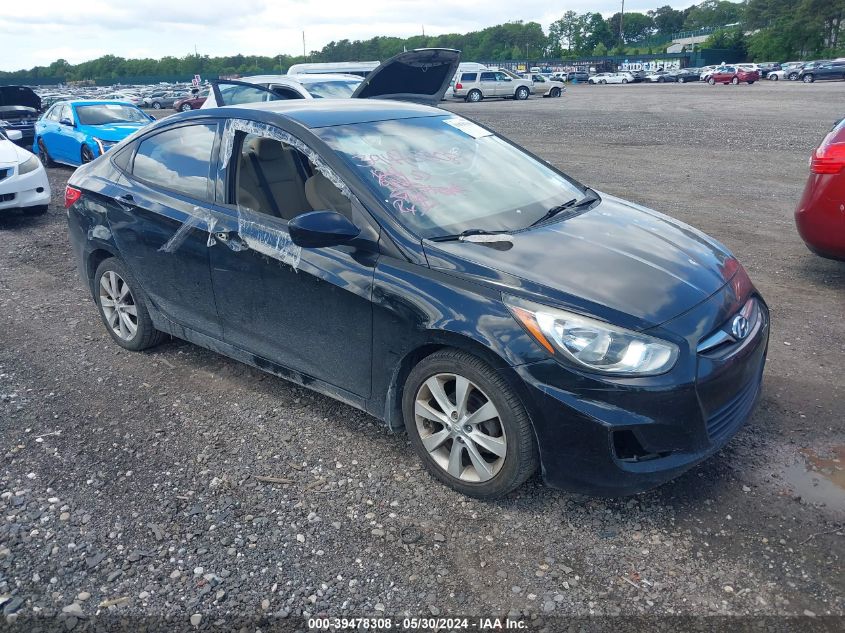 2013 HYUNDAI ACCENT GLS