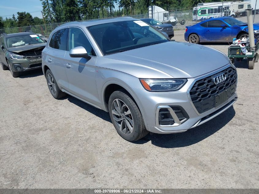 2022 AUDI Q5 PREMIUM PLUS 45 TFSI S LINE QUATTRO S TRONIC