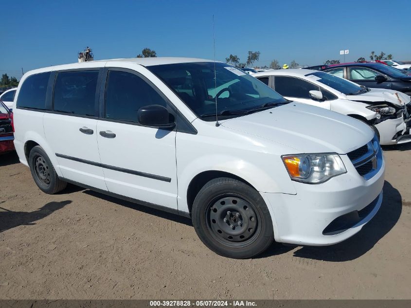 2015 DODGE GRAND CARAVAN AMERICAN VALUE PKG