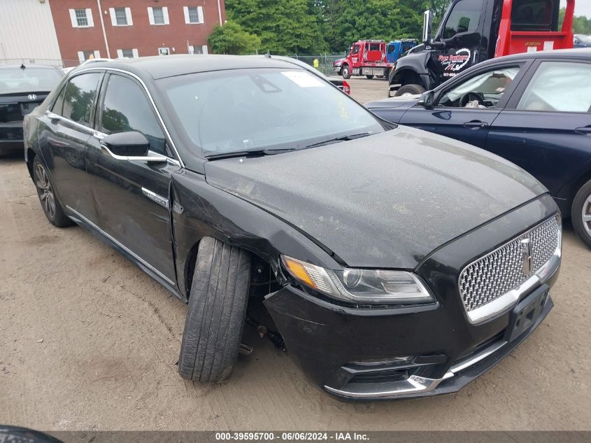 2017 LINCOLN CONTINENTAL LIVERY