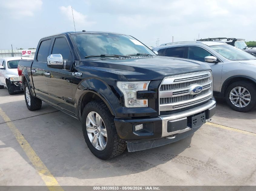 2017 FORD F-150 PLATINUM