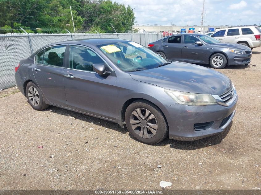 2014 HONDA ACCORD LX