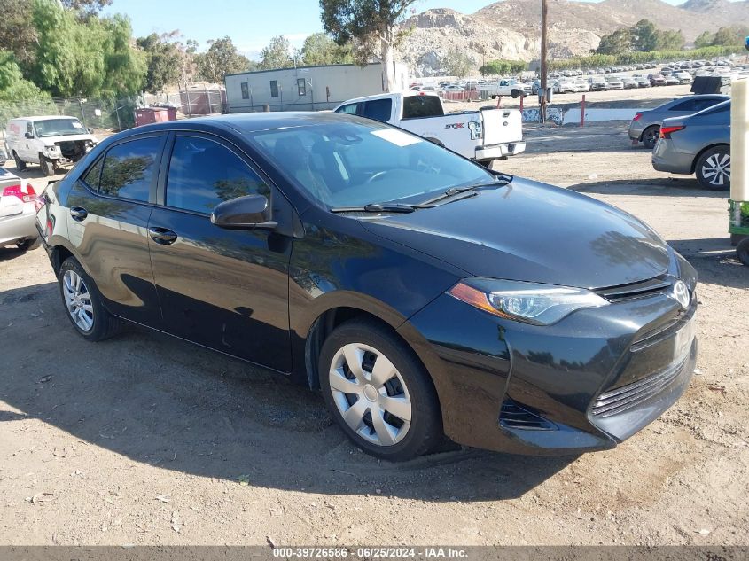 2018 TOYOTA COROLLA LE