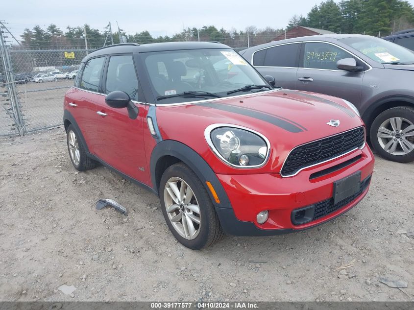 2014 MINI COUNTRYMAN COOPER S