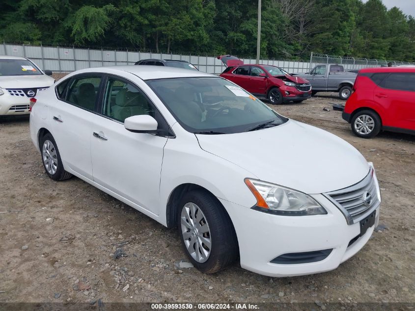 2015 NISSAN SENTRA S