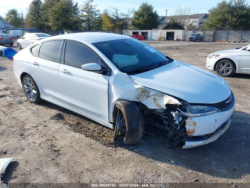 2016 CHRYSLER 200 S