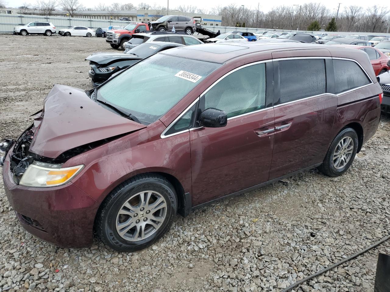 2012 HONDA ODYSSEY EXL