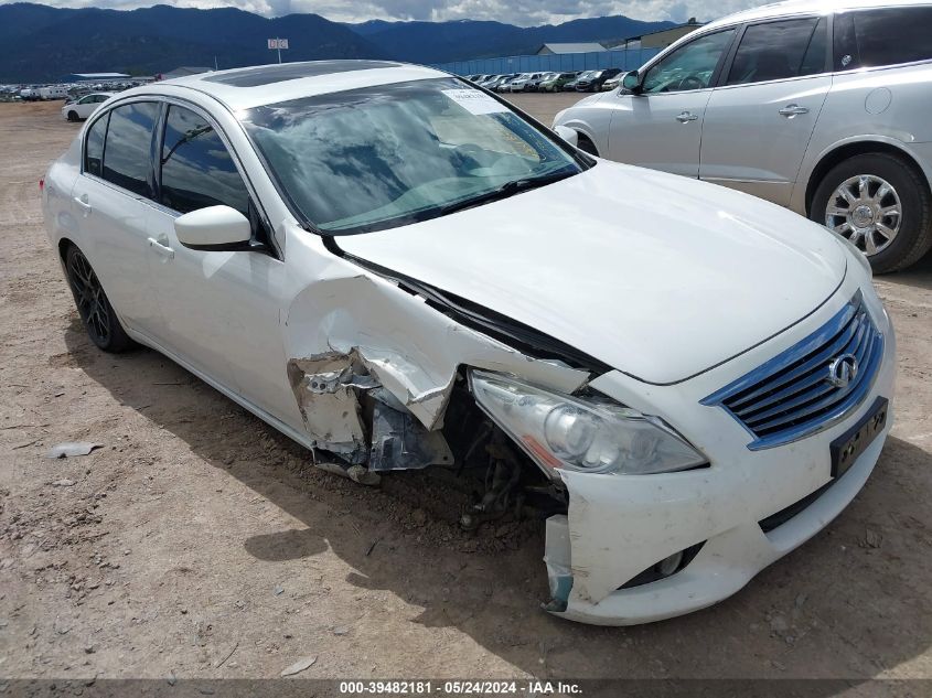 2013 INFINITI G37X