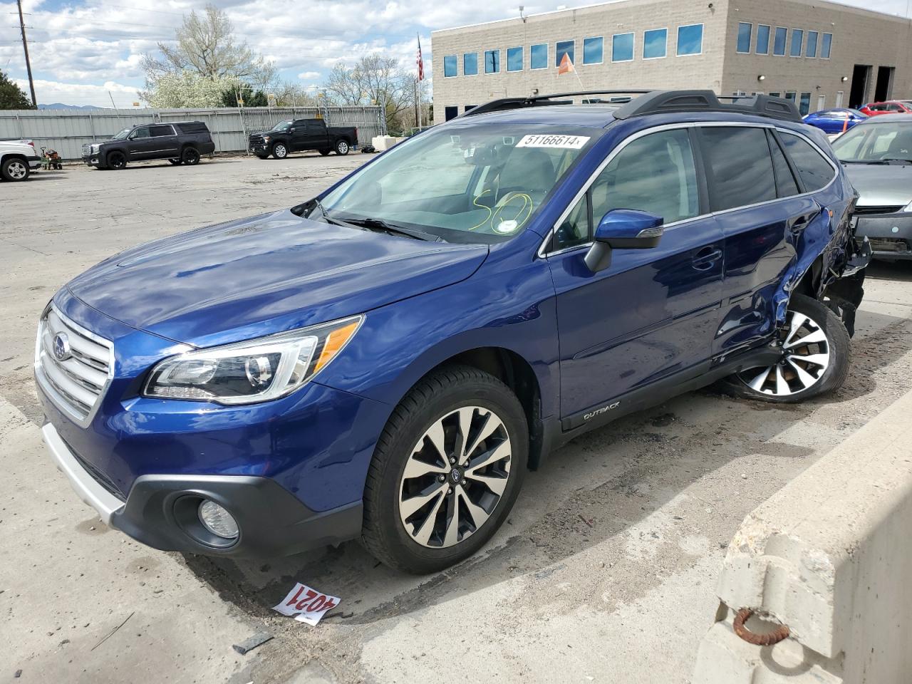 2016 SUBARU OUTBACK 2.5I LIMITED