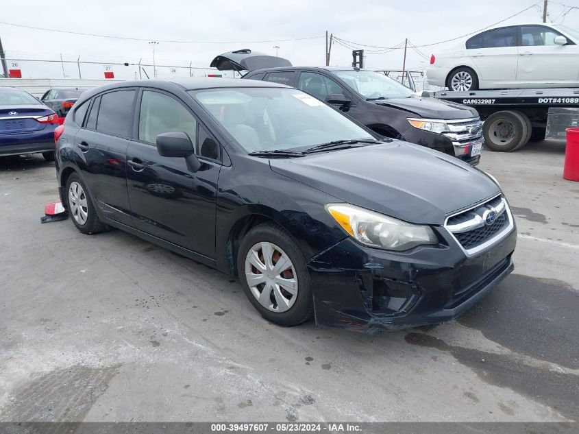 2013 SUBARU IMPREZA 2.0I