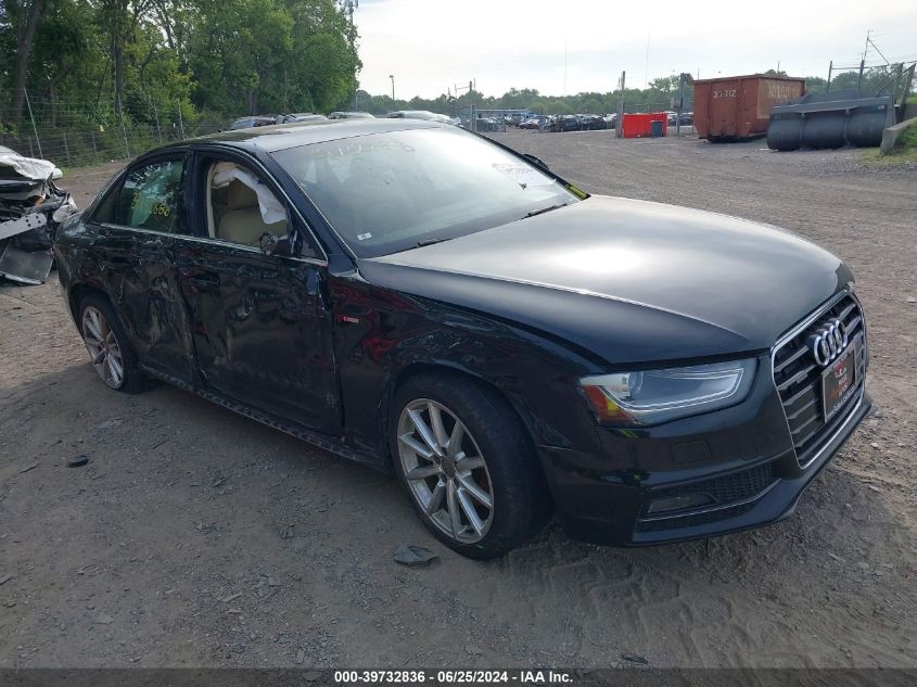 2016 AUDI A4 PREMIUM PLUS S-LINE