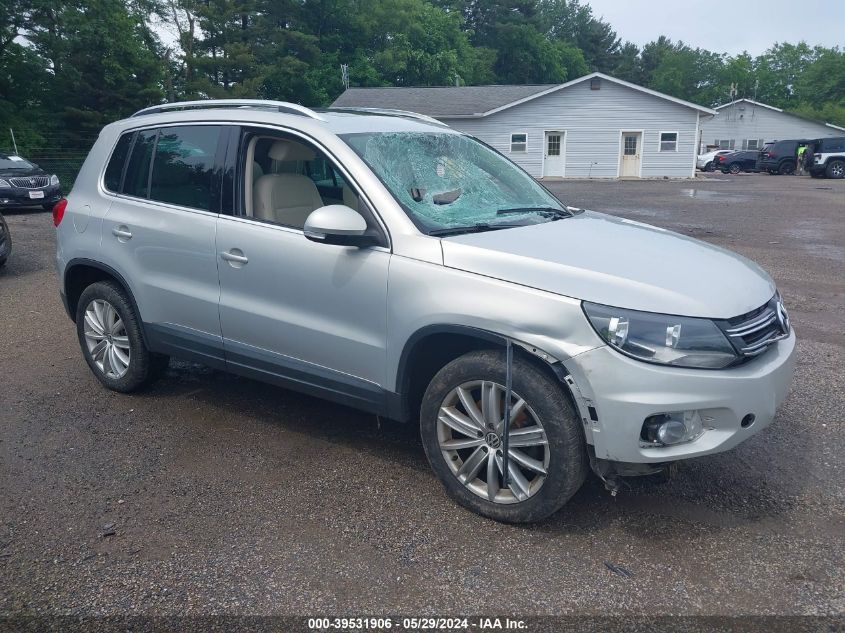 2012 VOLKSWAGEN TIGUAN SE