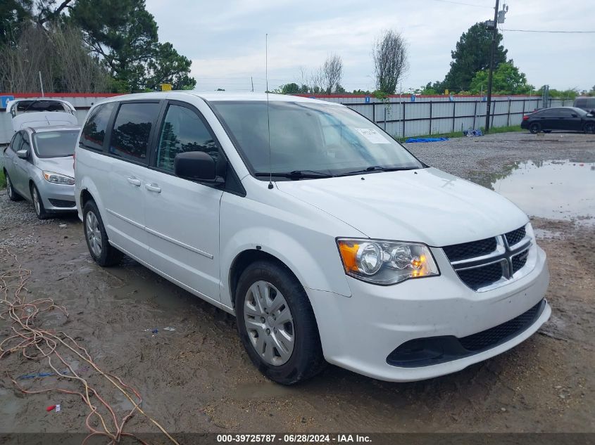 2017 DODGE GRAND CARAVAN SE