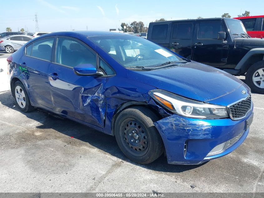 2017 KIA FORTE LX