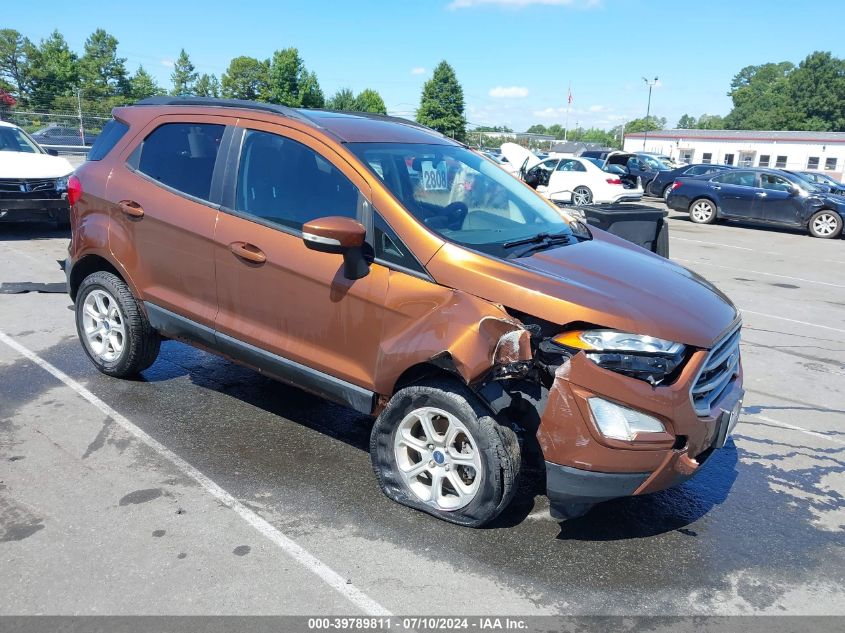 2019 FORD ECOSPORT SE