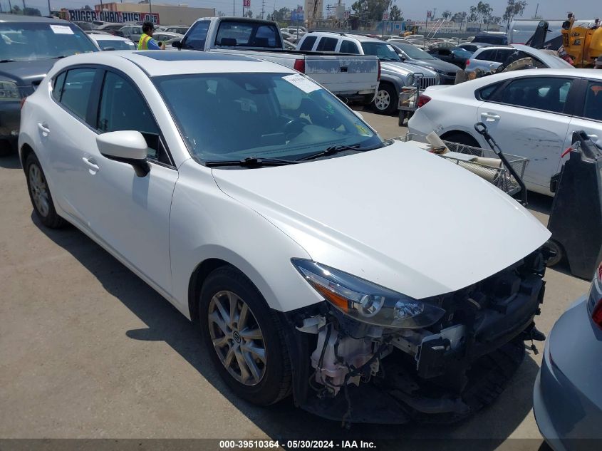 2018 MAZDA MAZDA3 SPORT TOURING