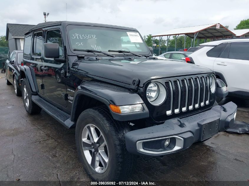 2021 JEEP WRANGLER UNLIMITED SAHARA 4X4