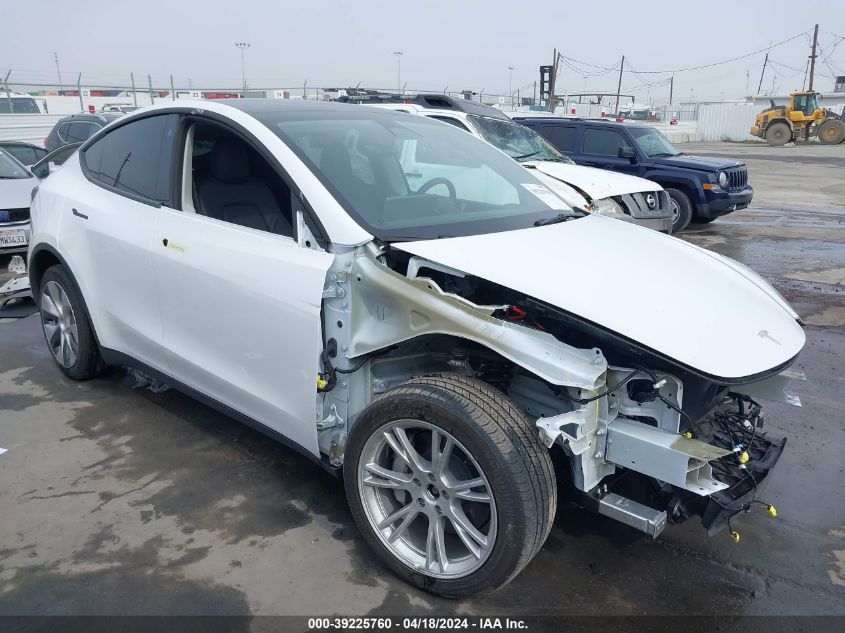 2022 TESLA MODEL Y LONG RANGE DUAL MOTOR ALL-WHEEL DRIVE