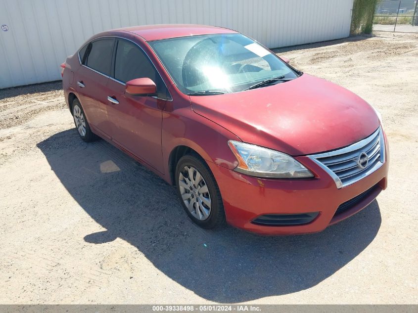 2015 NISSAN SENTRA SV