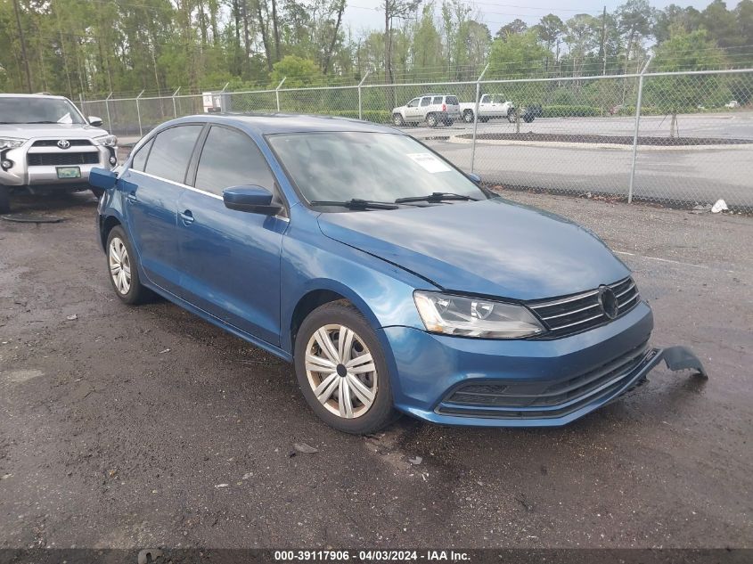 2017 VOLKSWAGEN JETTA 1.4T S