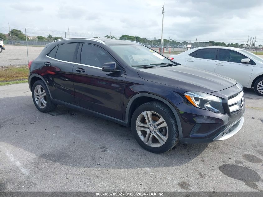 2016 MERCEDES-BENZ GLA 250