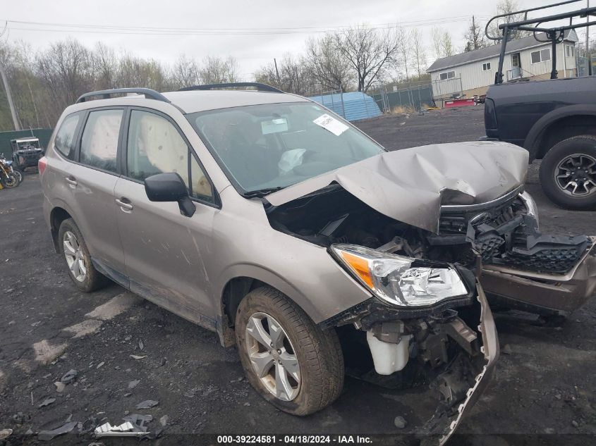 2016 SUBARU FORESTER 2.5I