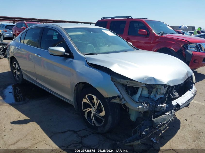 2016 HONDA ACCORD LX