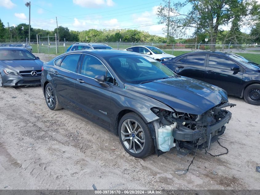 2019 FORD FUSION HYBRID TITANIUM