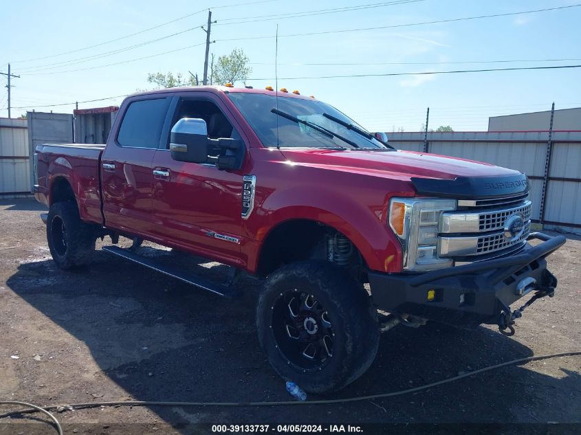 2017 FORD F-250 PLATINUM