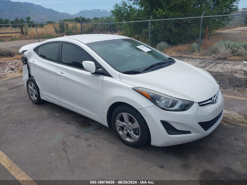 2014 HYUNDAI ELANTRA SE