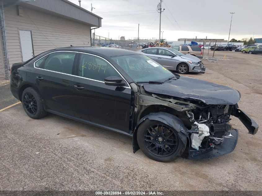 2015 VOLKSWAGEN PASSAT 1.8T LIMITED EDITION