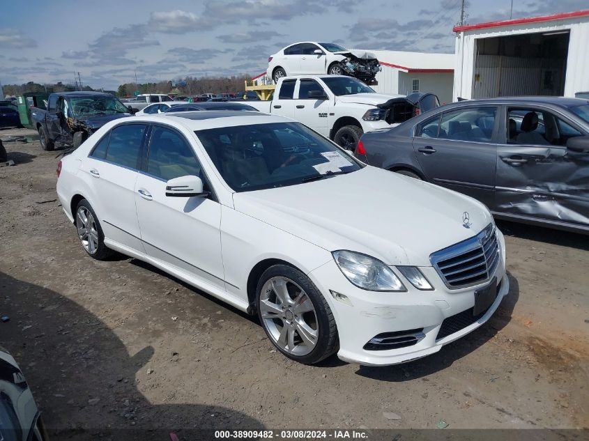 2013 MERCEDES-BENZ E 350 4MATIC